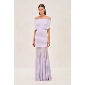 ALEXIS Marce Dress Lilac Size Large New